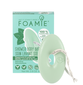 Foamie Shower Body Bar Mint To Be Fresh Refreshing