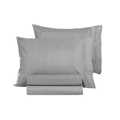 Ζεύγος Μαξιλαροθήκες Color Plus Silver 50x70 guy L