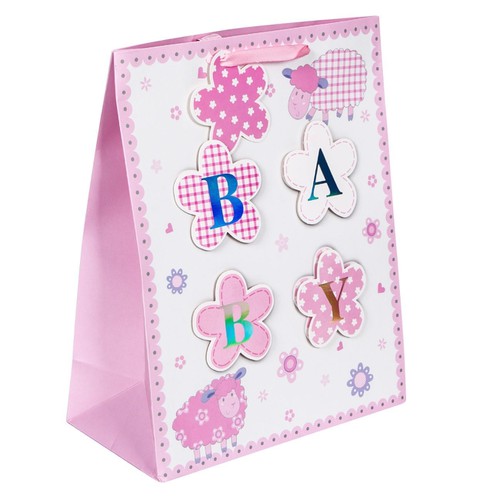 Cante Roze Bebe Karroce 26x23cm