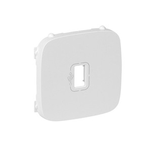 Valena Allure Plate USB Board Prewired White 75475