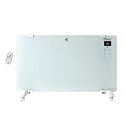 Convector Glass White 2000W With Remote Control Pr