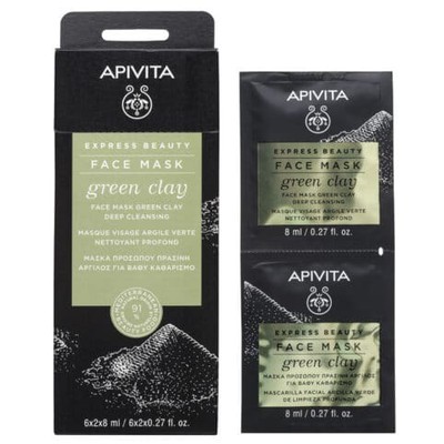 Apivita Express Beauty Mάσκα Για Βαθύ Καθαρισμό Με