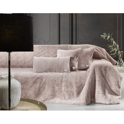Ριχτάρι Crusty old Pink 170x300 + Διακοσμητικό Μαξ