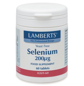 Lamberts Selenium 200μg 60 Tablets