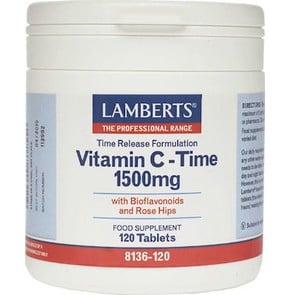 Lamberts Vitamin C Time Release 1500mg Βιταμίνη C,