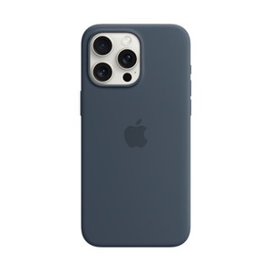 Apple Silicone Case with MagSafe Storm Blue iPhone