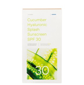Korres Cucumber Hyaluronic Splash Sunscreen SPF 30