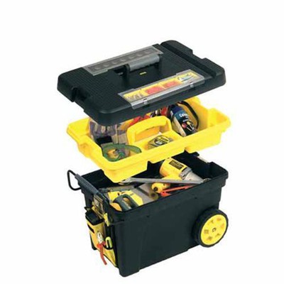 Plastic Rolling Toolbox 61,3X37,5X41,9cm With 1 Fl