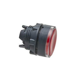 Button Head Plastic with Led Light Red ΗΜ22 ZB5AW3