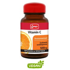Lanes Vitamin C 500 mg Συμπλήρωμα Διατροφής 30 tab