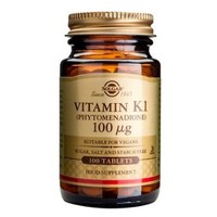 Solgar Vitamin K1 (Phytonadione) 100mg 100 Ταμπλέτ