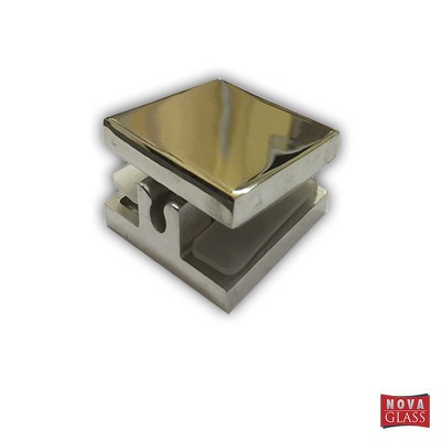 Τακάκι τοίχου inox για κρύσταλλα 8-10 mm