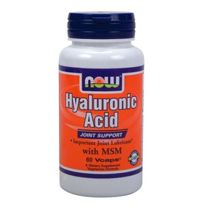 Now Foods Hyaluronic Acid με MSM - 60 (Φυτικές Κάψ