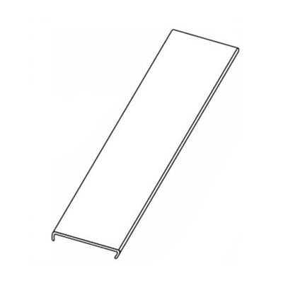 Metal Tray Cap150X15X0.75Mm