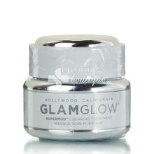 Glamglow Supermud Clearing Treatment - Μάσκα Προσώπου για Βαθύ Καθαρισμό Κατά της Γυαλάδας, 15gr