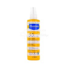 Mustela High Protection Sun Spray SPF50 - Αντηλιακό Σπρέι για όλη την Οικογένεια, 200ml