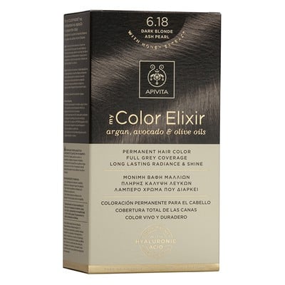 Apivita Βαφή Μαλλιών My Color Elixir No6,18 Ξανθό 