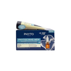Phyto Promo Phytocyane Anti-Hair Loss Treatment For Men Αγωγή Τριχόπτωσης Για Άνδρες 12 αμπούλες x 3.5ml + Δώρο Shampoo Αναζωογονητικό Σαμπουάν 100ml