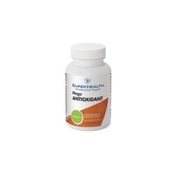 Super Health Mega Antioxidant Συμπλήρωμα Διατροφής Ισχυρών Αντιοξειδωτικών Στοιχείων 30 κάψουλες