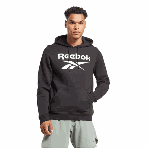 Reebok Men Identity Fleece Big Logo Hood (H54802)
