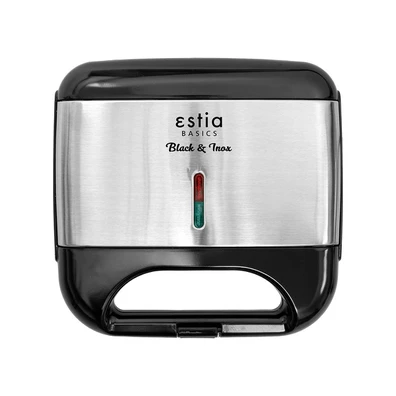 Estia Τοστιερα Black & Inox 2 Θεσεων 800w