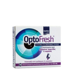 Optofresh Σταγόνες για Οφθαλμικές Πλύσεις 10x0.5ml