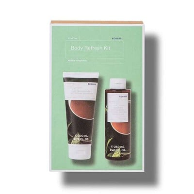 KORRES Body Refresh Kit Με Πράσινο Τσάι Ενυδατικό Γαλάκτωμα Σώματος 200ml & Αφρόλουτρο 250ml