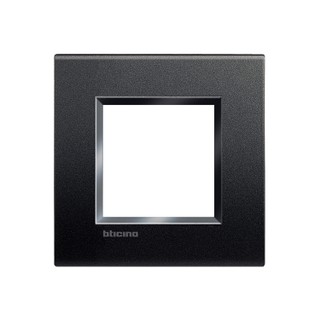 Livinglight Cover Frame 2 Modules Graphite LNA4802