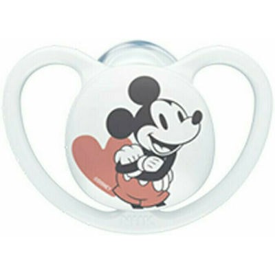 NUK Disney Space Πιπίλα Σιλικόνης Χωρίς Κρίκο Με Θήκη 6-18 μηνών