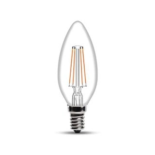 Λάμπα LED Filament Κερί E14 LED 2.5W 2700K TM