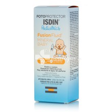 ISDIN Pediatrics Fusion Fluid Mineral Baby SPF50 - Αντηλιακό για το ευαίσθητο παιδικό και βρεφικό δέρμα, 50ml