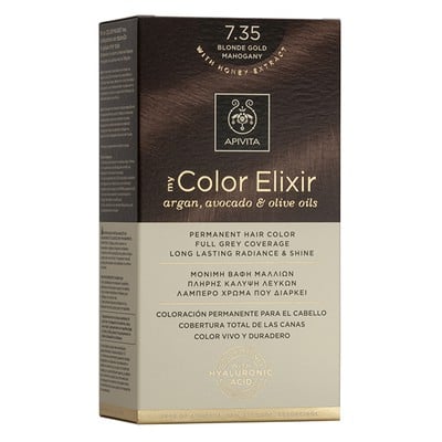 Apivita Βαφή Μαλλιών My Color Elixir No7,35 Ξανθό 