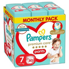 Pampers MONTHLY PACK Premium Care Pants Πάνα-Βρακά