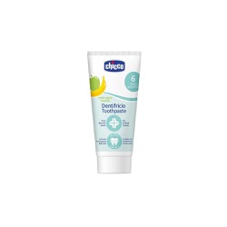 Chicco Toothpaste 6+ Months Baby Toothpaste With Apple & Banana Flavor 50ml