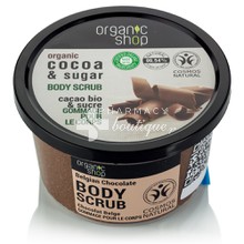 Organic Shop Body Scrub Belgian Chocolate - Scrub σώματος, 250ml