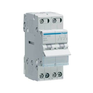 Modular Changeover Switch 2-Poles 32Α SFH232
