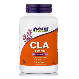 Now Foods CLA 800 mg Συμπλήρωμα Διατροφής για την Καύση του Λίπους, 90 softgels