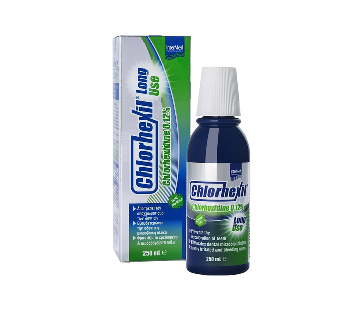 CHLORHEXIL 0,12% ORAL SOLUTION LONG USE 250ML