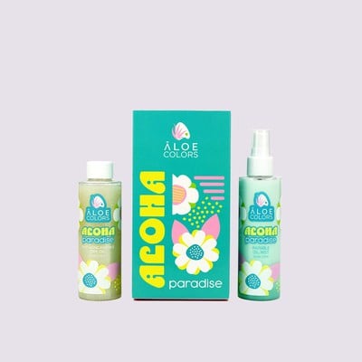 Aloe Colors Aloha Paradise Set Oil Mist 150ml & Dr