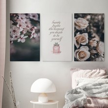 Pink perfume poster