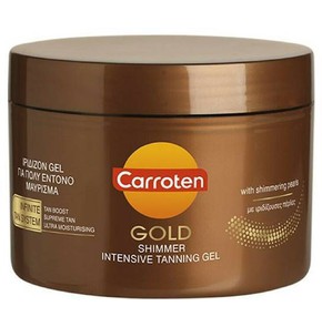 Carroten Gold Shimmer Tannning Gel-Ιριδίζον Τζελ γ