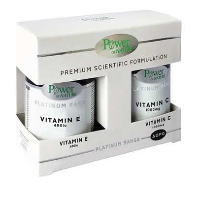 Power of Nature Platinum Range Vitamin E 400iu Bιτ