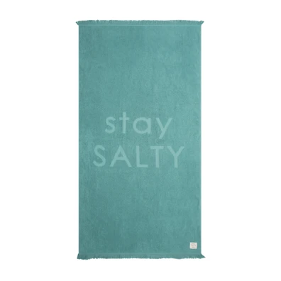 Πετσετα Stay Salty 90x170 nef-nef Home Wear Teal