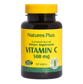 Nature's Plus Vitamin C 500mg  Βιταμίνη C με Καρπο