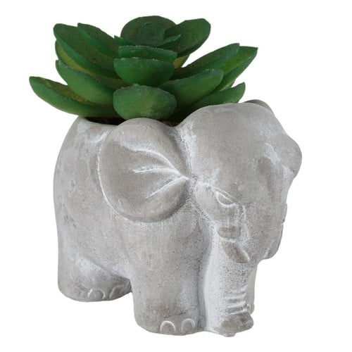 Vazo forme elefanti 9.5x8.5 cm 