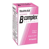 Health Aid B-Complex Supreme 30 Κάψουλες - Συμπλήρ