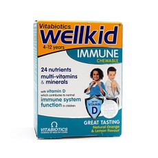 Vitabiotics Wellkid Immune Chewable Μασώμενο Συμπλ