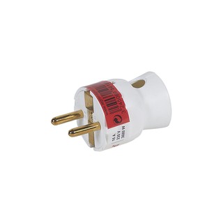Elecrical Plug Extension Μale 16A Angle White