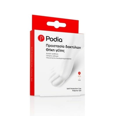 Podia - Soft Protection Cap Polymer Gel size medium - 2τεμ.