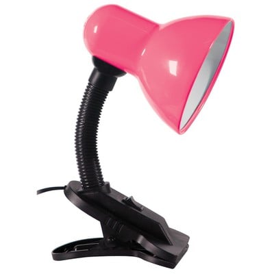 Socket Light Peg-Spiral Pink 1xE27 40W Tlc 108 Pk